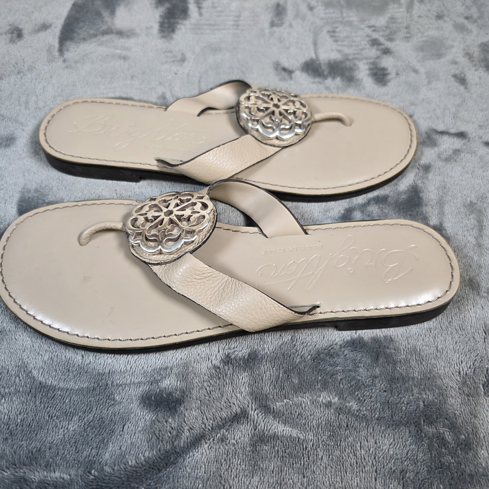 Brighton Alice Womens Sandals. Grey Sz 8.5 - Picture 5 of 11
